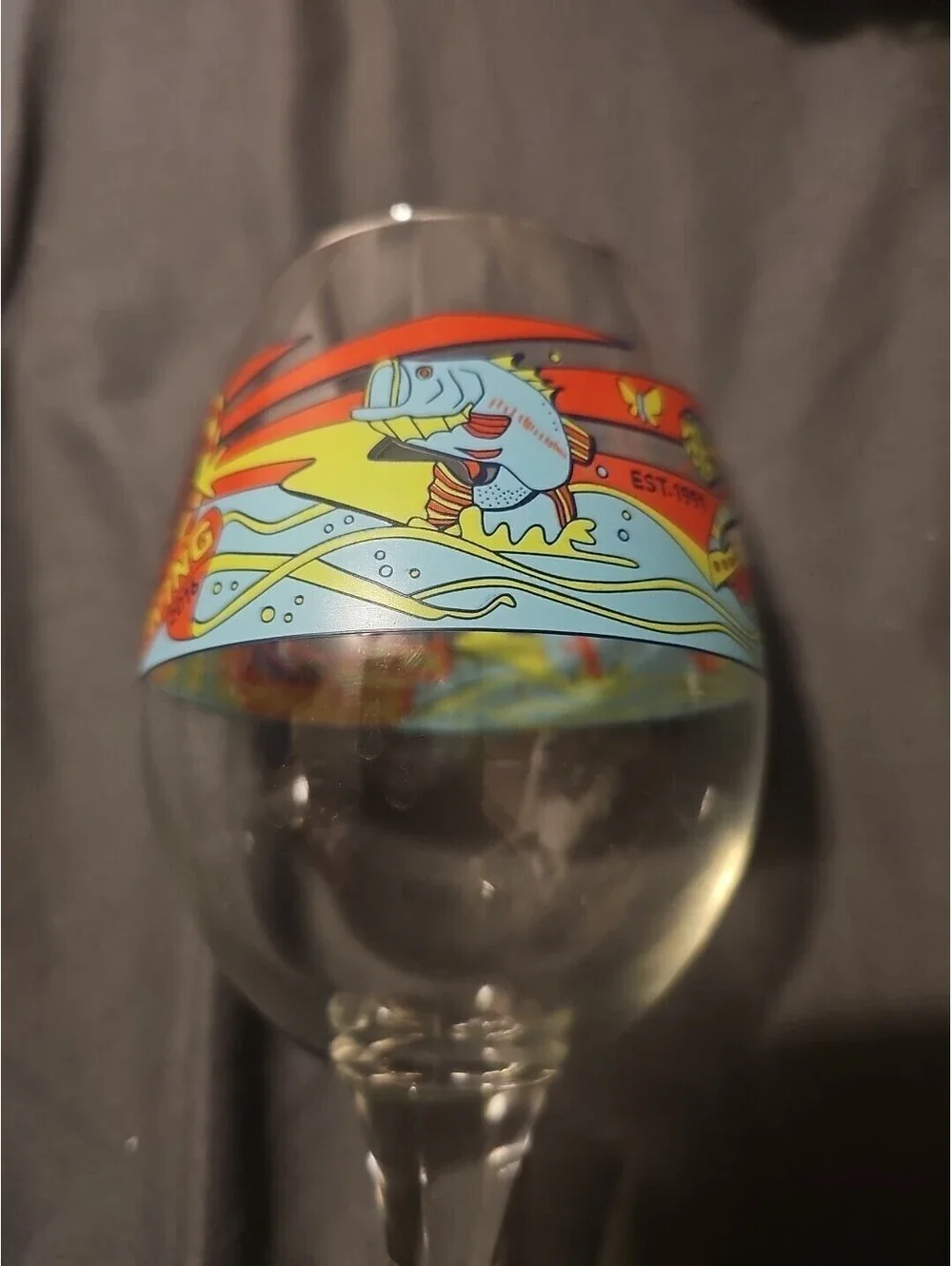 New Belgium Brewing 2016  25th Anniversary Beer Glass